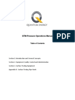 QTM-Pressure Operations Manual