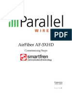 AF-5XHD Commissioning Steps