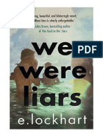 We Were Liars - E. Lockhart