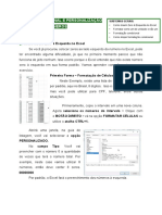 Excel - Formatação Condicional e Personalização de Números