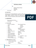 Historia Clinica N 1 Cancer Gastrico