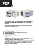 ZKETECH EBD-A20H DC Electronic Load/Battery Capacity & Discharge Tester/Power Supply Tester 30V 20A 200W