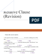 Relative Clause