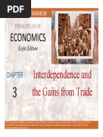 Economics: Interdependence and The Gains From Trade