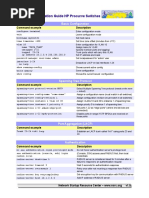 Layer 2 Configuration Guide HP Procurve Switches