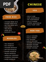 Wind and Dine Restaurant Menu