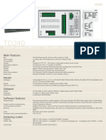 Touch-Screen HMI 3,5" 256 Colors, Integrated PLC: Wiring Plan