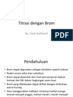 Titrasi Brom