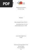 Planteamiento de Problema, Objetivos y Justificación, Marco Teorico y Diseño de Investigación