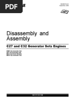 Disassembly and Assembly: C27 and C32 Generator Sets Engines