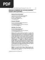 Extension of NORSOK CO Corrosion Prediction Model For Elbow Geometry