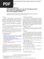 Glycol Impurities in Mono-, Di-, Tri-And Tetraethylene Glycol and in Mono - and Dipropylene Glycol (Gas Chromatographic Method)