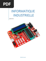 Info - Indus - Chap I - ARCHITECTURE DES SYSTEMES A MICROPROCESSEUR - ISGE - 2A