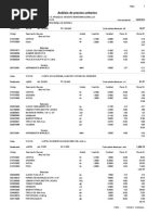 Análisis de Precios Unitarios: Página