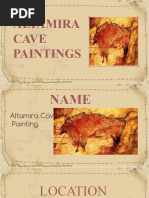 Altamira Cave Paintings