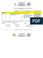 Weekly Home Learning Plan For Modular Distance Learning: Grade 7-Tle 7