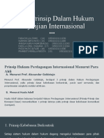 Prinsip Prinsip Dalam Hukum Perjanjian Internasional