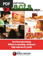 Fast Food Advertising: Billions in Spending, Continued High Exposure by Youth