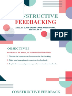 Constructive Feedbacking