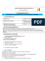 Guia de Aprendizaje Nro. 29 de Ciencia y Tecnologia 4to Grado. Del 29 Al 03 de Diciembre