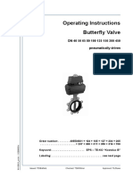 (001, 104, 105, 137, 204, 205, 237, 300, 311, 350, 316, 700) Butterfly Valve DN 40 50 65 80 100 125 150 200 450 Pneum LT