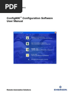 Config 600 Configuration Software User Manual en 132292