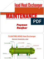 Floating Head Heat Exchanger Hydrotest