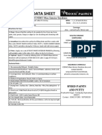 Mass Product Data Sheet