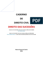 Caderno Direito Das Sucessões