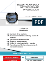 Presentacion de La Metodologia