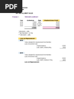 Problem 1 Trekker Company: Qa7 Installment Sales