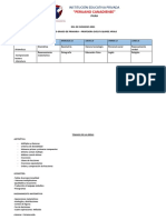 ROL DE EXÁMENES 5to - PRIMARIA Dicembre-2021