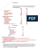 Total Current Assets 304 252: Reporting and Interpreting Cash Flows Problem Sets