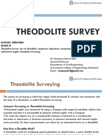 Notes On Surveying - Theodolite