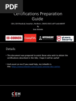 Certifications Preparation Guide