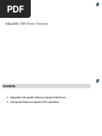 Adjustable CRS Power Overview