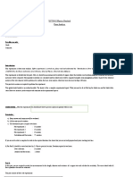 ZCT191 Lab Report Error Analysis