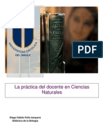 La Practica Del Docente en Ciencias Naturales