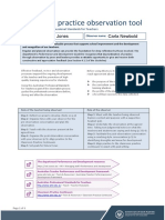 Dfe Classroom Practice Observation Tool Updated Carla Observation 19