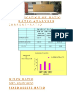 Cu R R E N T - R A T I O: Fixed Assets Ratio