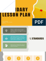 Edu 202 Secondary Lesson Plan