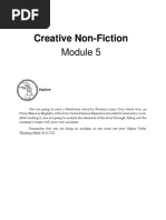 Creative Non-Fiction: Explore