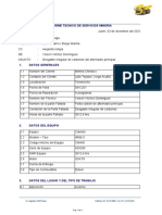 Informe de Garantia de Altenador CM 409 03-12-21