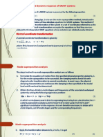 Chapter 12: Forced Dynamic Response of MDOF Systems