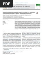 Inclusion complexation of catechins-rich green tea extract by β-cyclodextrin - Preparation, physicochemical, thermal, and antioxidant properties