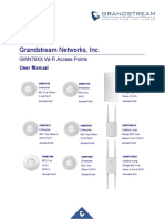 Grandstream Networks, Inc.: GWN76XX Wi-Fi Access Points