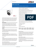 Dh-Ipc-Hdw3249H-As-Pv: 2Mp Full-Color Active Deterrence Fixed-Focal Eyeball Wizsense Network Camera