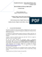 Derecho Internacional Privado. Comisión 9503 (Tarde) 1° Cuat - 2021.