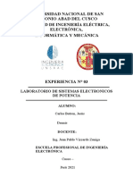 Informe 3 de Laboratorio de Electronicos de Potencia