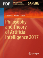 Philosophy and Theory of Artificial Intelligence 2017: Vincent C. Müller Editor